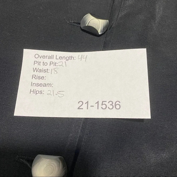 Vintage USA made Double breasted midi dress button - Picture 8 of 8